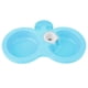 thumbnail image 3 of Alimentador De Tazón De Agua Para Alimentos, Tazón Doble Para Colgar Comedero De Agua Para Alimentos Alimentador De Tazón Para Jaula Mascota Gato Perro Cachorro PP Comida Para, 3 of 8