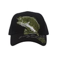 thumbnail image 2 of Top Headwear Outdoor Fisherman Baseball Cap - Black, 2 of 2