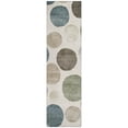 thumbnail image 2 of Addison Rugs Chantille Indoor/Outdoor Transitional Geometric Ivory Machine Washable Runner Rug, 2'3" x 7'6", 2 of 8