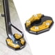 thumbnail image 1 of Almohadilla de soporte para pies de motocicleta de aleación de aluminio | Cojín de asiento antideslizante ampliado | Pedal universal para soporte lateral para motocicletas y bicicletas | Duradero y, 1 of 6