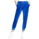 thumbnail image 1 of Sanctuary Clothing Womens Velour Track Casual Jogger Pantalones, Azul, X-Small, 1 of 2