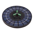 thumbnail image 1 of 6W Colorful Solar Fountain Pump With Rotatable Nozzle Rgb Led Light Solar Water Pump With Battery Auto-Shut Off 9 Inch Fountain For Bird Bath Garden S Pond, 1 of 7
