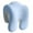 Sky Blue, variant on Ergonomic Headrest Attachment Extra Firm Neck Support Pillow For Off Ice Chairs Enhanced Comfort Posture Cushion