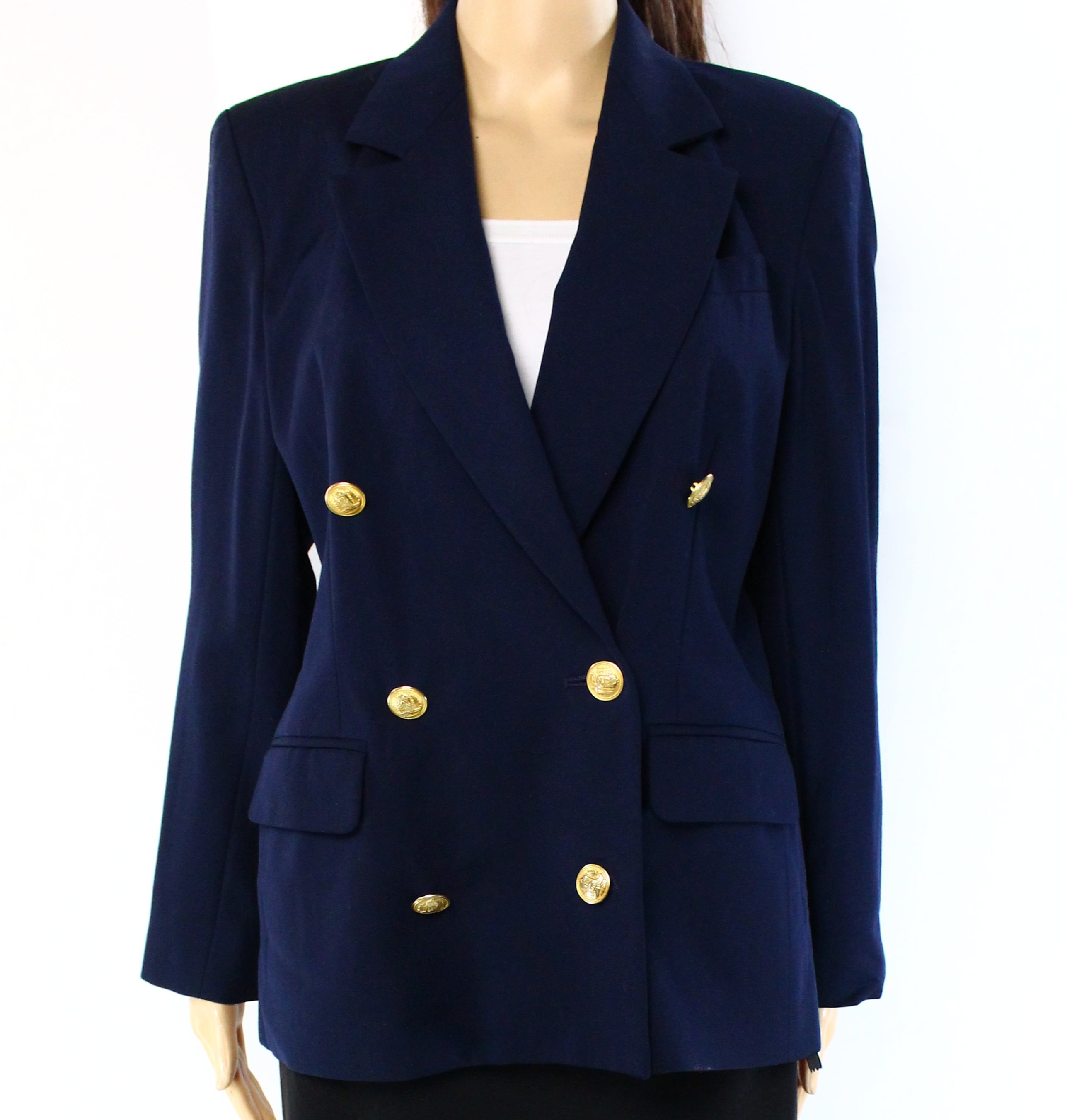 Tommy Hilfiger Tommy Hilfiger NEW Navy Blue Womens Size 2 Double