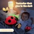 thumbnail image 3 of MorisMos 4Pcs Ladybug Stuffed Animal, Mother Ladybird Plush Toys Pillow with 3 Small Baby Plush Toys, 3 of 8