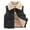 Black, variant on Boys Girls' Light Weight Down Vest, Kids Lightweight Sleeveless Jacket, Boys Girls Puffer Down Vest Kids Puffer Vest