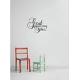 thumbnail image 1 of Wall Design Pieces God Gave Me You! Inspirational Family Life Love Quote 15x30, 1 of 1