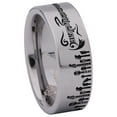 thumbnail image 3 of Guitar Style 2 Tungsten Carbide Ring, 3 of 9