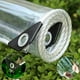 thumbnail image 1 of Lona transparente de PVC de 6' x 20', lonas transparentes de 14 mil, resistente al agua, 400 g/m m, lonas transparentes de vinilo con ojales para plantas de camping, invernadero, automóviles, patio y, 1 of 5
