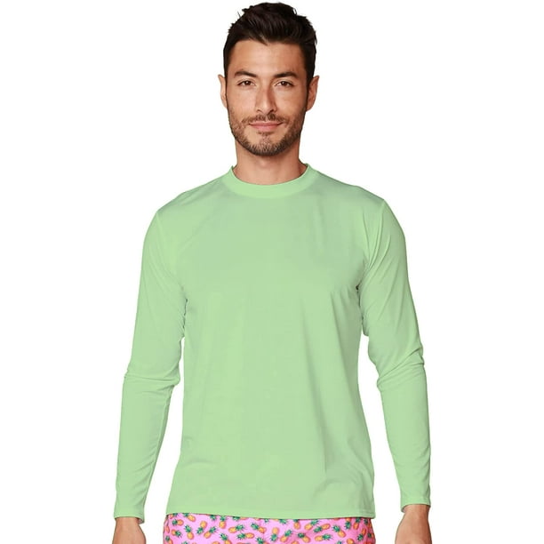 InGear Dry Fit Swim Shirts For Men Uv Sun Protective Rash Guard Workout