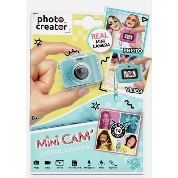 Photo Creator ORIGINAL MINI Cam Digital Camera Teal