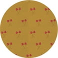 thumbnail image 1 of Ahgly Company Indoor Round Patterned Sedona Brown Area Rugs, 6' Round, 1 of 6