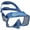 Blue, variant on Cressi SF1 Squared Frameless Mask