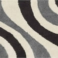 thumbnail image 4 of SAFAVIEH Isla Swirls Shag Area Rug, Ivory/Grey, 8' x 10', 4 of 4