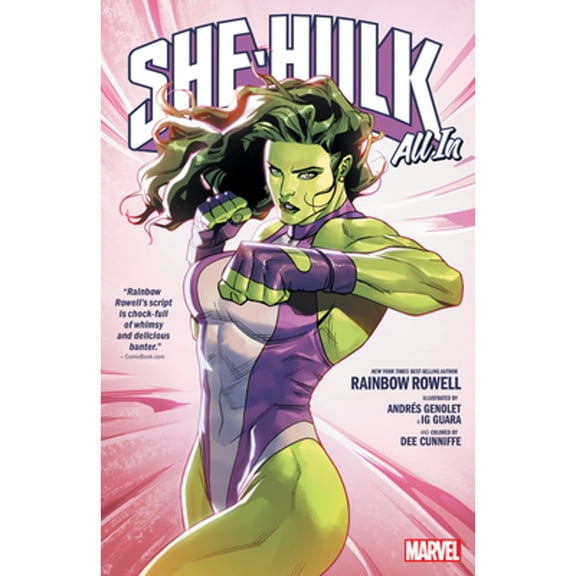 Pre-Owned Sensational She-Hulk She-Hulk by Rainbow Rowell Vol. 5: All in, (Paperback)