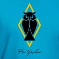 thumbnail image 3 of CafePress - Psi Upsilon Owl T Shirt - Men's Fitted T-Shirt, 3 of 4