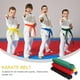 thumbnail image 4 of ColoMX Cinturones de karate de 6 piezas Corizos cómodos de artes marciales Cinturas de karate cinturones, 4 of 7