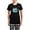With Checker Pant, variant on CafePress - Beandogscafe Women's Dark Pajamas - Women's Short Sleeve Print T-Shirt and Pants Dark Cotton Pajama Set