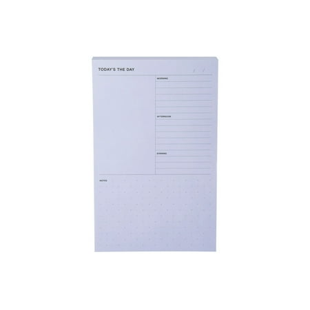 UPC: 0638060855508 | Post-it Noted  Blue Daily Planner Pad  4.9 in. x 7.7 in.  100 Sheets