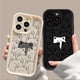 thumbnail image 4 of Funda para Iphone 11 12 13 14 15 Pro Max 7 8 SE 2022 XR X XS Max 12 Mini funda suave pareja Linda protección completa, 4 of 5