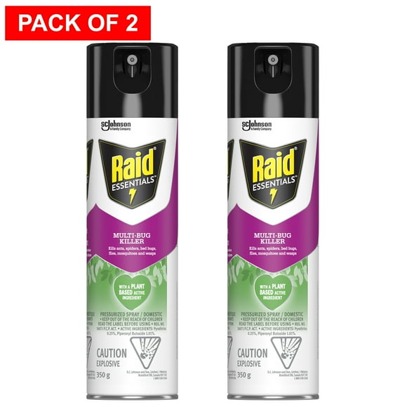 Raid Essentials Muli Bug Killer, 350g (Pack Of 2)
