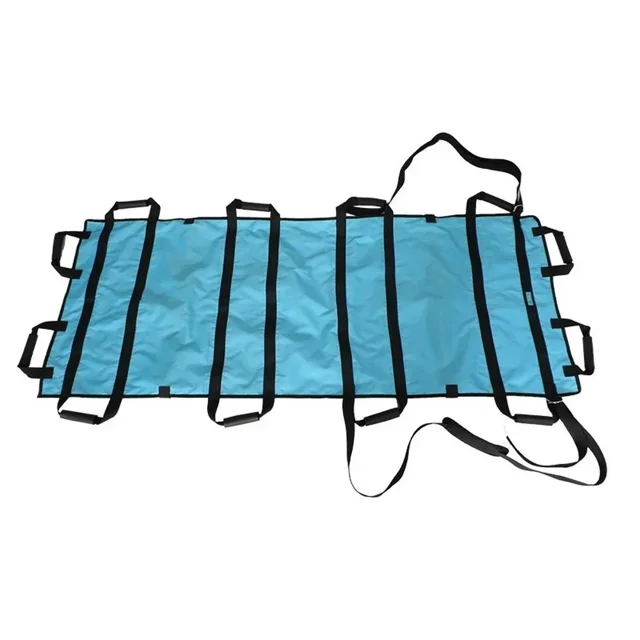 Medical First Aid Stretcher Adjustable Portable Emergency Rescue Soft Rack Thickened Canvas Elderly Patients Paralyzed Transport