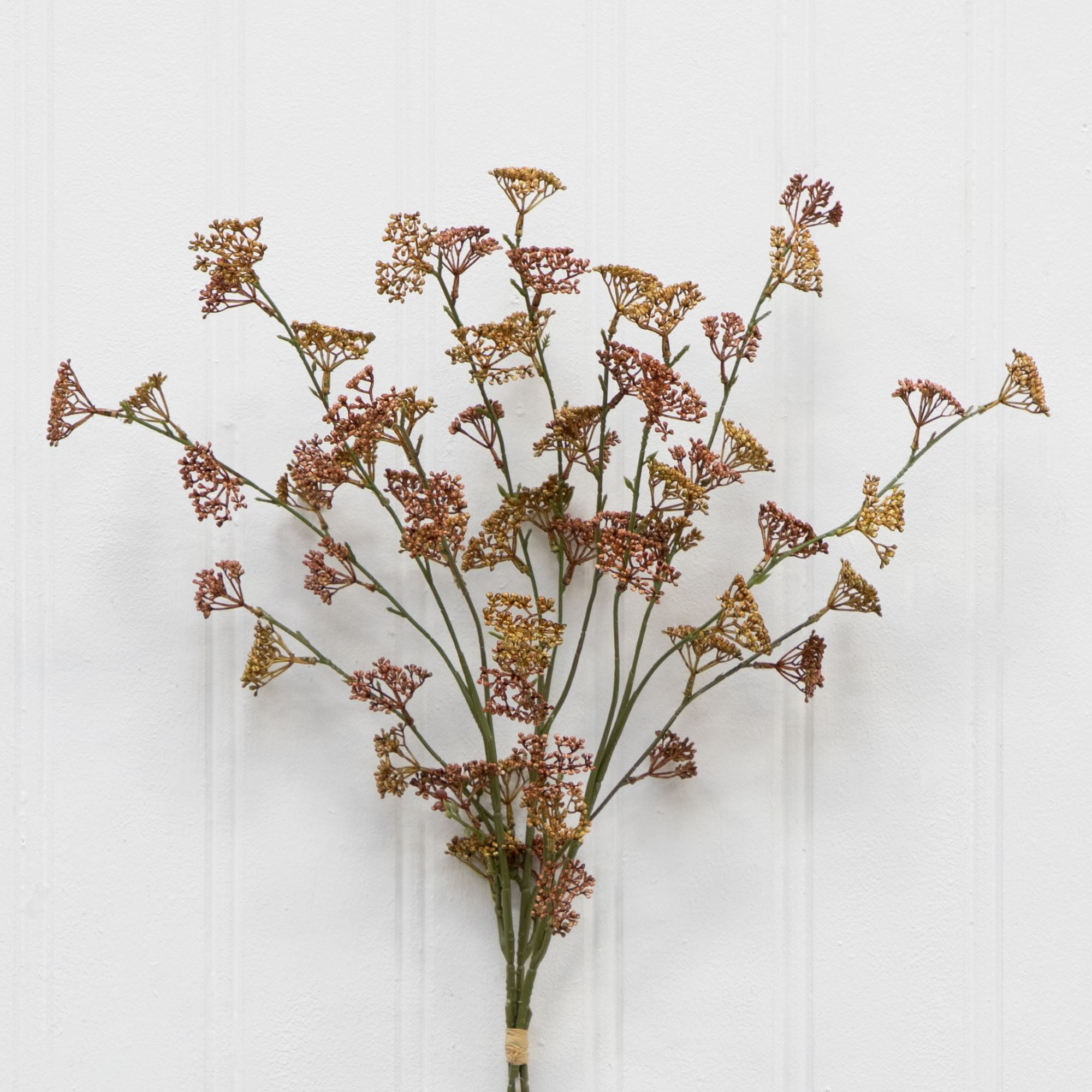 Better Homes & Gardens 33"H Artificial Indoor Dried Rice Stems Fall Bundle, Set of 3