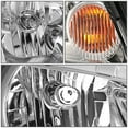 thumbnail image 6 of DNA Motoring For 06-16 Chevy Impala Limited Monte Carlo LED DRL Headlight Lamps Pair Chrome/Amber, 6 of 6