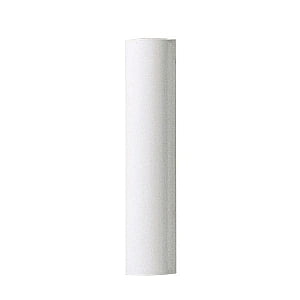 Satco Plastic Candle Cover 1-3/16in Inside Diameter 1-1/4in Outside Diameter White Plastic 12in