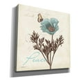 thumbnail image 2 of Epic Graffiti 'Touch of Blue I - Peace' by Katie Pertiet, Canvas Wall Art, 26"x26", 2 of 3