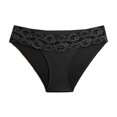 thumbnail image 1 of Panty Microfibra Gibobby con Encaje Negro M, 1 of 4