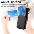 thumbnail image 3 of ELEHOLD Leather Wallet Case for iPhone 15 Pro Case with Card Holder, Premium Leather Protective Cover Full Body Slim Lightweight Case for iPhone 15 Pro -6.1 Inch,Black, 3 of 10