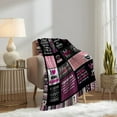 thumbnail image 5 of Best Grandma Blanket Gifts from Grandchildren Grandma Mothers Day Christmas Birthday Gifts | Best Grandma Ever Blanket Throw Blanket Presents Bday Gifts from Grandaughter Grandson 50\u201d X 60\u201d, 5 of 6
