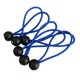 thumbnail image 3 of 18 cuerdas elásticas para bolas, toldo, lona, , correas elásticas para tienda de campaña de alta resistencia, 4''/6'' Azul Cola Bungee de bola de lona de 4 pulgadas, 3 of 8