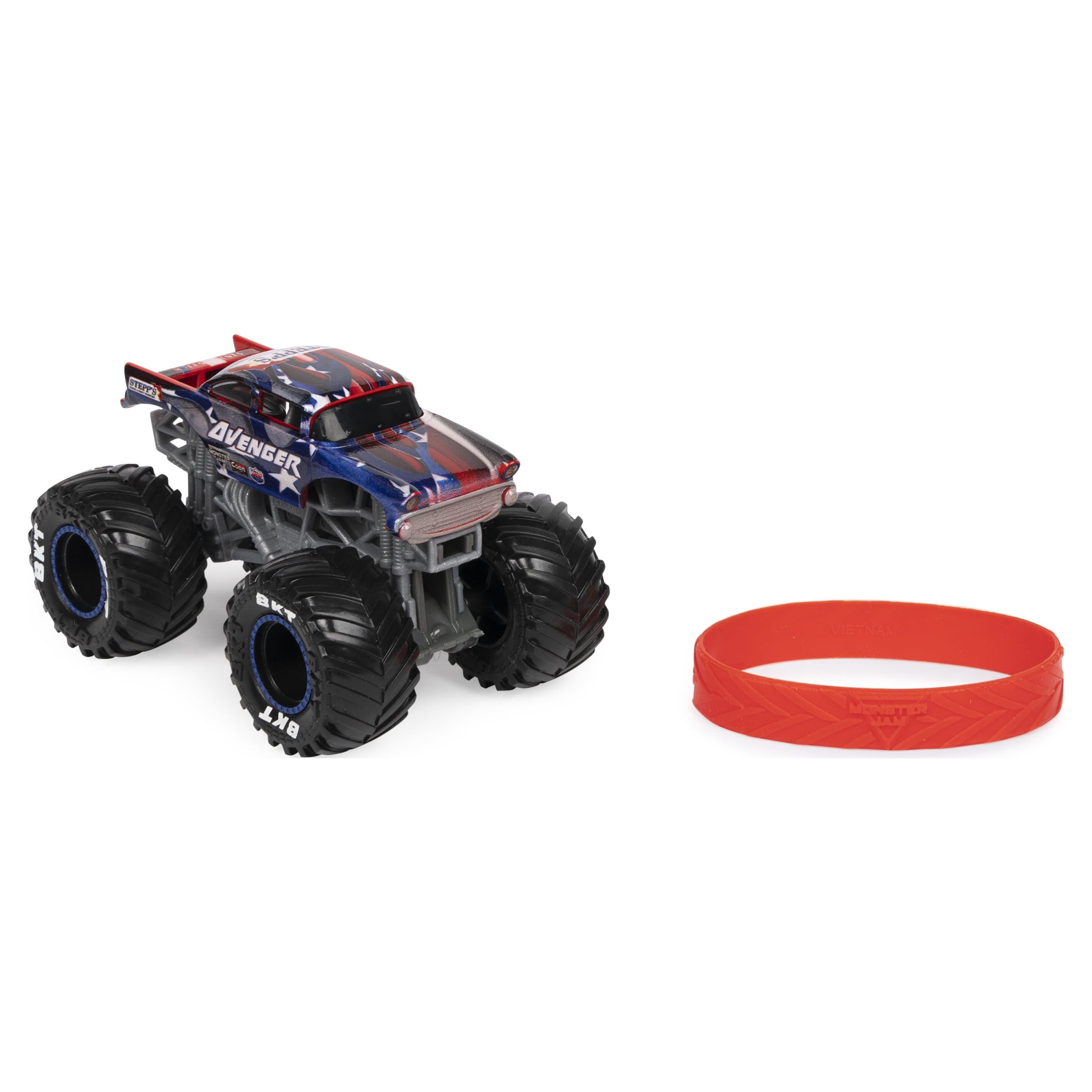 Monster Jam, Official Avenger Monster Truck, Die-Cast Vehicle, World Finals Series, 1:64 Scale