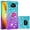 Blue Purple, variant on Phone Case for Xiaomi Poco X3 NFC, Case for Xiaomi Poco X3 Pro, Shiny Bling Quicksand Effect TPU Bumper Case with Four Corners Protection Cover for Xiaomi Poco X3 NFC/X3 Pro, Blue Purple