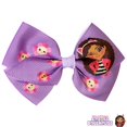 thumbnail image 3 of Gabby's Dollhouse Hair Bows - Hair Accessories Gift Set - Princess Hair Bows 7 Pcs 4 Inch Bundle Hair Bows for Girls Different Character on each Hair Clip Kids Bow - Alligator Clip - Ages 3 +, 3 of 9
