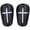 Black, variant on Slccxzc Football Shin Pads,Cross Design Shin Guards for Adults Lightweight Small Shin Pad for Soccer Football Games Leg Calf Protective Gear