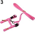 thumbnail image 2 of Flmtop Pet Cat Rabbit Walking Training Soft Straps Harness Leash Traction Belt Tool Pink, 2 of 6