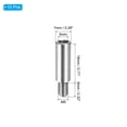 thumbnail image 2 of M5x18+8mm Album Scrapbook Extension Posts Extension Screw, 10 Pcs Stainless Steel Extension Post Replacements, 2 of 7