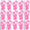 thumbnail image 4 of Miangastore 25 Pcs Plastic Towel Clips Bright Color Multi-purpose Windproof Clothespin Clothes Drying Hanger for Clothesline Utility (Pink), 4 of 8