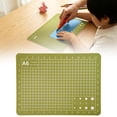 thumbnail image 2 of Cutting Mat A6 PVC 1.2mm Double Sided Grid Craft Cutting Mat Portable Measuring Pad for Sewing Quilting Paper Craft Model DIY Use Office Supplies, 2 of 9