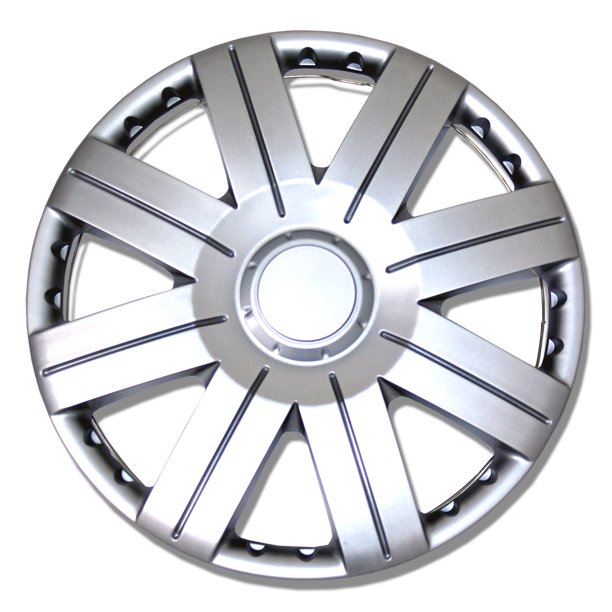 Set of 4 Metallic Silver Hubcaps 15" WSC613S15 Hub Caps Wheel Skin