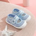 thumbnail image 2 of Caqnni Toddler Water Shoes Girls Boys Swim Beach Shoes Barefoot Aqua Water Shoes Kids Non-Slip Water Water Shoes Breathable Soft Shoes Beach Barefoot Quick Dry to 10 Months-2.5 Years，Blue, 2 of 9