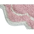 thumbnail image 6 of Home Weavers Allure Collection Bathroom Rug 100% Cotton Tufted Bathroom Rug, Soft & Absorbent Bath Rugs, Non-Slip Bath Rug, Machine Wash Dry Bath Mats for Bathroom Floor- 21"x54" Runner, Pink, 6 of 9