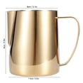 thumbnail image 2 of Elevate Your Coffee Game: Stainless Steel Cup, High-Quality Food Grade for Espresso Maker, Cappuccino Maker, Designed for Professional Baristas and, 2 of 5
