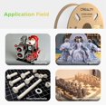 thumbnail image 5 of Creality Hyper ABS Filament 3D Printer Filament 1.75mm 350mm/s High-Speed Printing Dimensional Accuracy ± 0.05 mm 2.2lbs Compatible with Most 3D Printers, White, 5 of 7