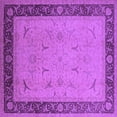 thumbnail image 1 of Ahgly Company Indoor Square Oriental Purple Industrial Area Rugs, 7' Square, 1 of 4