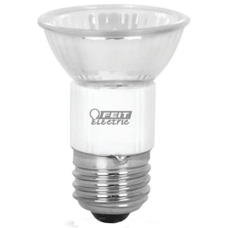 Feit Electric BPQ50MR16/FL Non-Ground Straight Blade Halogen Lamp, 50 W, 120 V, MR16, 2000 hr