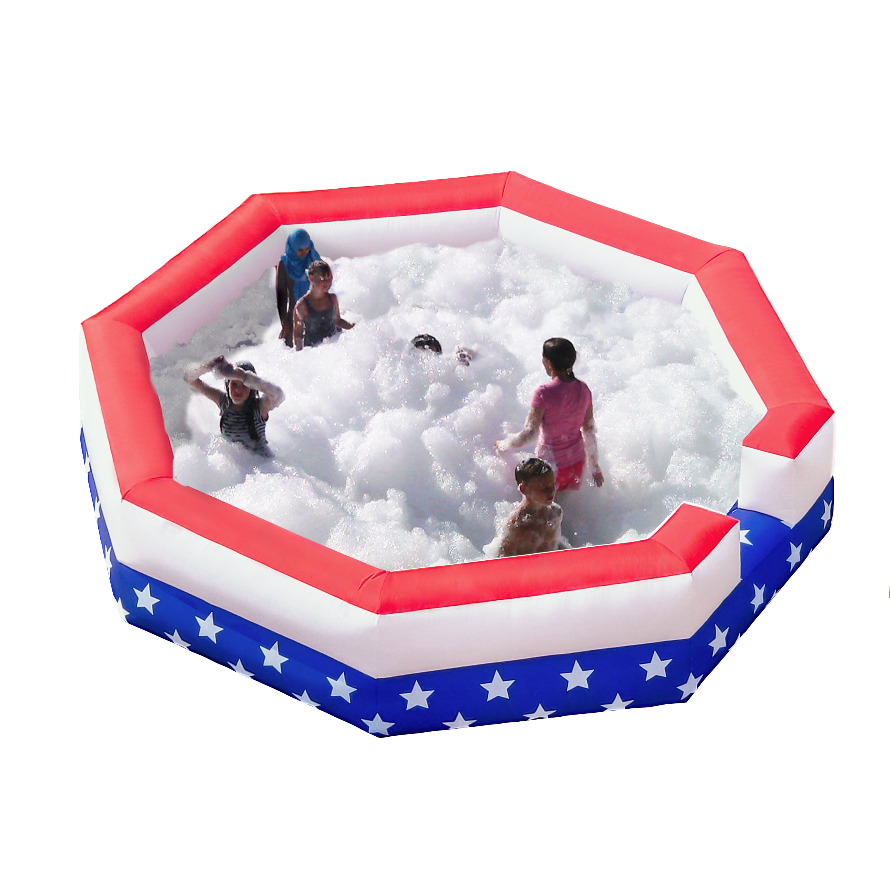 Connsann 20FT Gaga Ball Pit Inflatable Foam Pit with Air Blower Portable Inflates in Under 3
